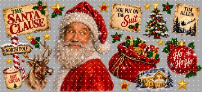 16oz Christmas-S  3080